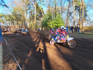 Start van de NK zijspan